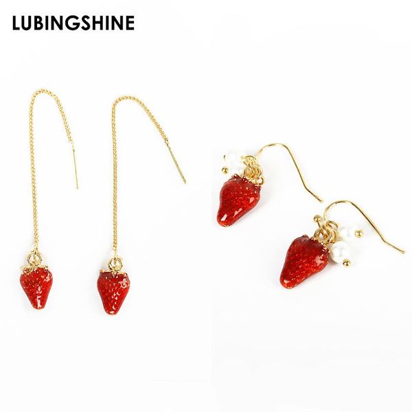 new fruit strawberry drop earrings female lovely girl red strawberry dangle ear line earrings for women fine jewelry accessories, Silver
new fruit strawberry drop earrings female lovely girl red strawberry dangle ear line earrings for women fine jewelry accessories, Silver