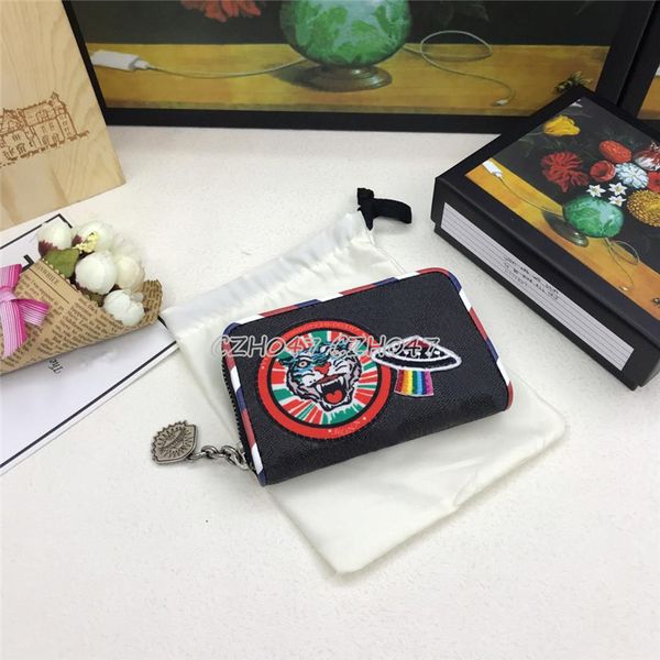 fashion men women embroidery credit card holders classic mens mini bank card holder small wallet slim real leather wallets with box, Brown;gray
fashion men women embroidery credit card holders classic mens mini bank card holder small wallet slim real leather wallets with box, Brown;gray