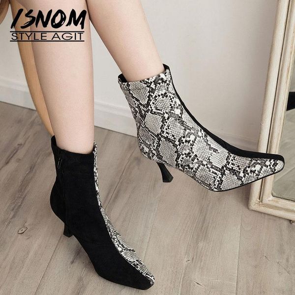 boots isnom snake skin women ankle square toe shoes female party high heels ladies winter 2021 plus size 43, Black
boots isnom snake skin women ankle square toe shoes female party high heels ladies winter 2021 plus size 43, Black