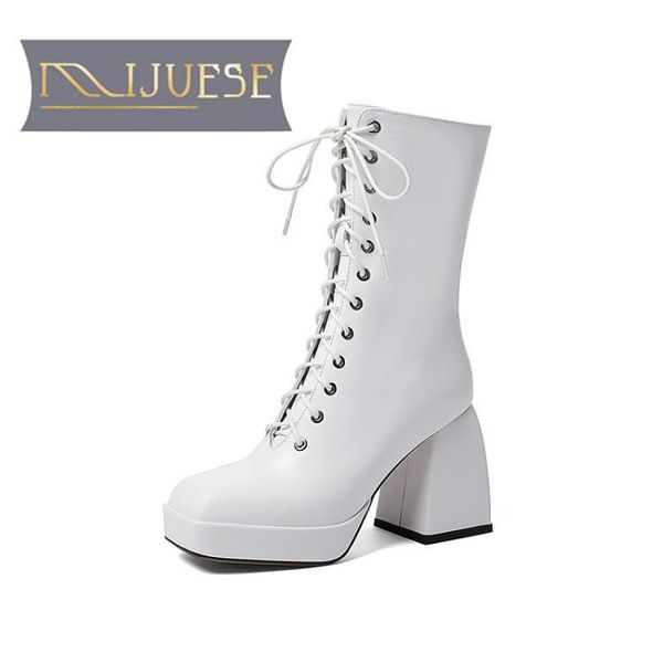 mljuese 2021 women ankle boots cow leather winter short plush square toe zipper high heels female boots size 39, Black
mljuese 2021 women ankle boots cow leather winter short plush square toe zipper high heels female boots size 39, Black