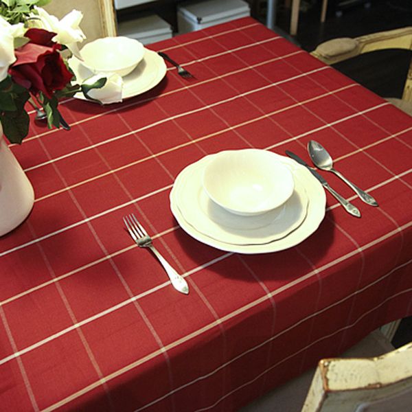 nordic waterproof red plaid rectangular household table cloth for celebrating spring festival, christmas and new year
nordic waterproof red plaid rectangular household table cloth for celebrating spring festival, christmas and new year