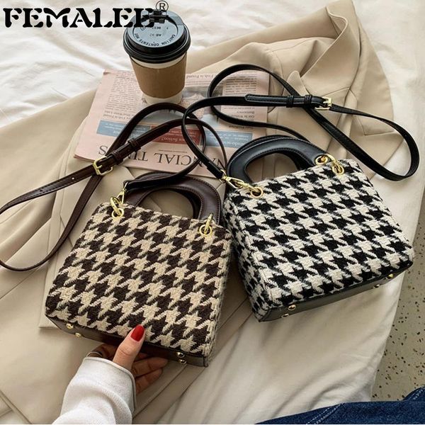 new women retro houndstooth handbags vintage design big capacity tote shoulder bolsa leisure female casual chic messenger purses
new women retro houndstooth handbags vintage design big capacity tote shoulder bolsa leisure female casual chic messenger purses