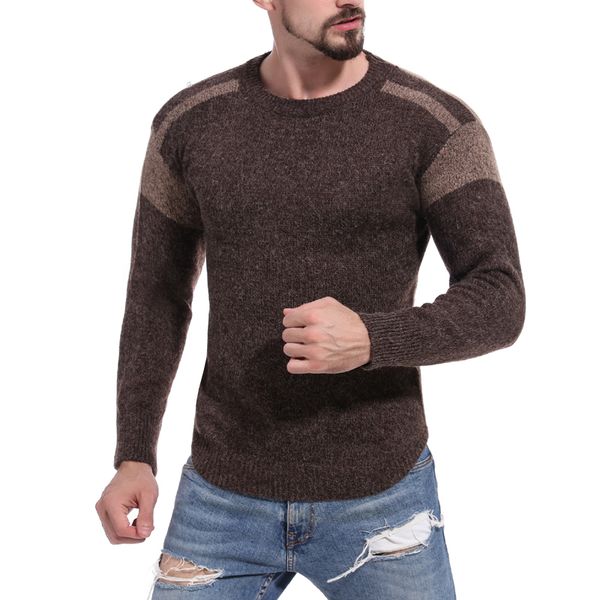 2021 new brand sweater men warm autumn o-neck pull homme cotton wool pullover male striped knitwear shirts mens sweaters outwear coat ildl, White;black
2021 new brand sweater men warm autumn o-neck pull homme cotton wool pullover male striped knitwear shirts mens sweaters outwear coat ildl, White;black