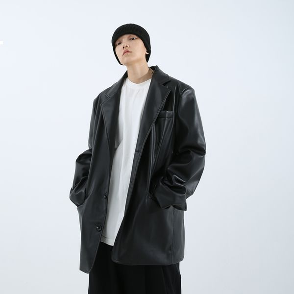 new black 2021 leather jacket from to man and luxury designer woman clothes pop streetwear szkb v4gb