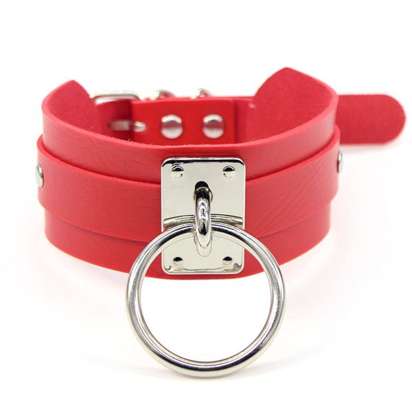 new fashion handmade choker necklaces punk leather collar necklace silver color metal o-round party jewelry
new fashion handmade choker necklaces punk leather collar necklace silver color metal o-round party jewelry