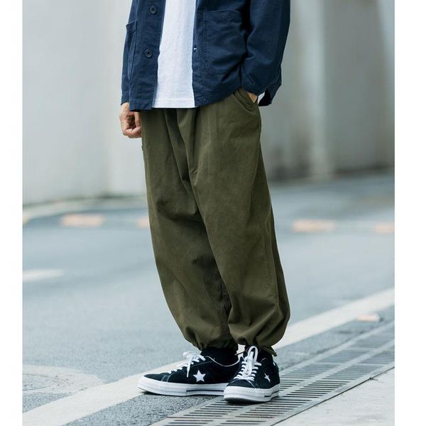 american casual pants men's fashion brand elastic waist drawstring trouser leg harun loose straight tube wide foot lazy capris, Blue
american casual pants men's fashion brand elastic waist drawstring trouser leg harun loose straight tube wide foot lazy capris, Blue