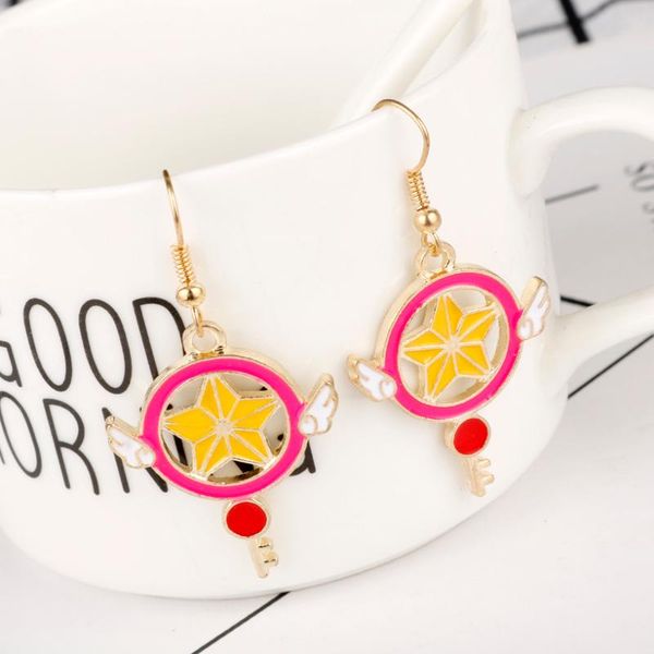 dongsheng sailor moon dangle drop earring lovely sakura birds card captor cosplay drop earring jewelry women girl gift -15, Silver
dongsheng sailor moon dangle drop earring lovely sakura birds card captor cosplay drop earring jewelry women girl gift -15, Silver