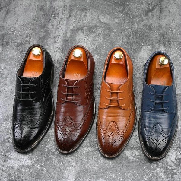 dress shoes 2021 est men business office lace-up men's flat party wedding leather formal a51-541, Black
dress shoes 2021 est men business office lace-up men's flat party wedding leather formal a51-541, Black