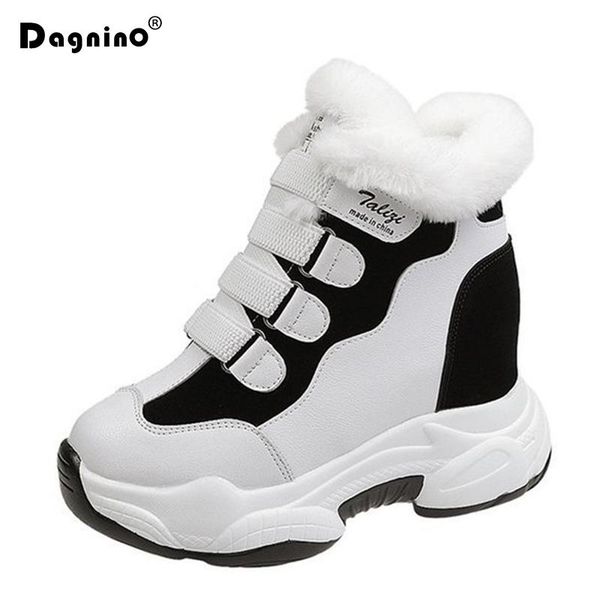 boots winter women ankle 2021 8cm heels high wedge warm fur platform leather sneakers cotton snow for woman, Black
boots winter women ankle 2021 8cm heels high wedge warm fur platform leather sneakers cotton snow for woman, Black
