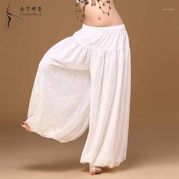 women dance pants white elastic waist lace spandex belly dancer pants wide leg loose long trousers bloomers gypsy1, Black;red
women dance pants white elastic waist lace spandex belly dancer pants wide leg loose long trousers bloomers gypsy1, Black;red