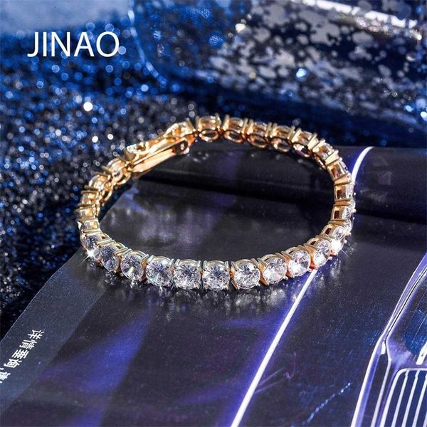 jinao iced zircon 4 6mmtennis bracelet men's hip hop jewelry 925 sterling gold lobster clasp cz bracelet link 201211, Black
jinao iced zircon 4 6mmtennis bracelet men's hip hop jewelry 925 sterling gold lobster clasp cz bracelet link 201211, Black