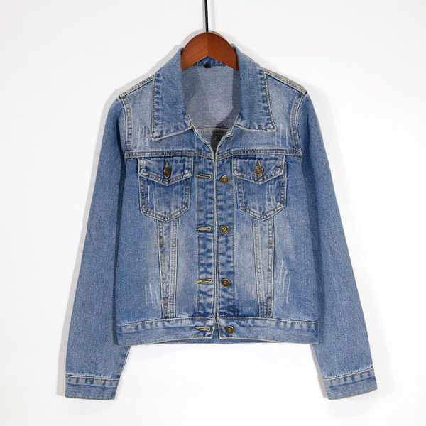 spring autumn casual fashion denim jacket female short basic long sleeve single breasted pocket slim women denim jacket, Black;brown
spring autumn casual fashion denim jacket female short basic long sleeve single breasted pocket slim women denim jacket, Black;brown