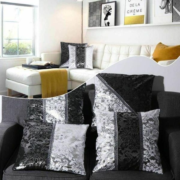 cushion/decorative pillow luxury vintage black silver floral cushion cover case for car sofa decor pillowcase home decorative 45x45cm
cushion/decorative pillow luxury vintage black silver floral cushion cover case for car sofa decor pillowcase home decorative 45x45cm