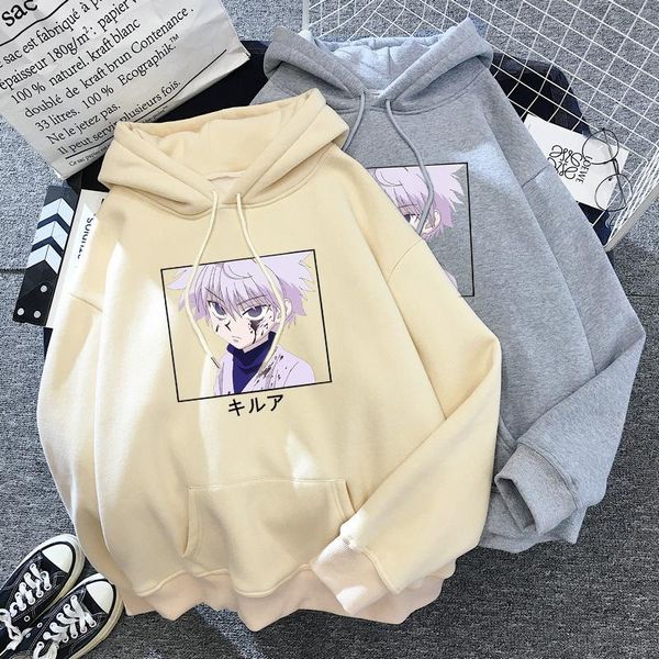 killua - x hoodies solid color hooded women sweatshirt long-sleeved student autumn casual hooded streetwear, Black
killua - x hoodies solid color hooded women sweatshirt long-sleeved student autumn casual hooded streetwear, Black