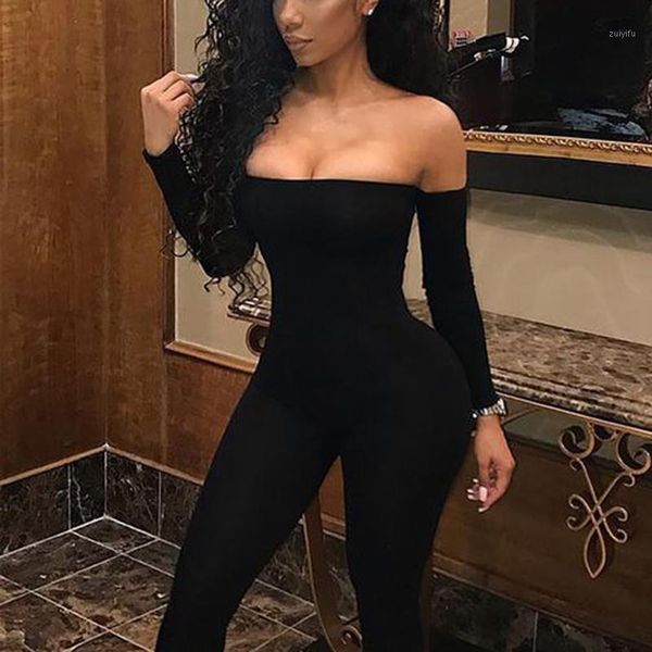 autumn womens jumpsuit bodysuit bodycon off shoulder long sleeve high waist romper bodysuits for women1, Black;white
autumn womens jumpsuit bodysuit bodycon off shoulder long sleeve high waist romper bodysuits for women1, Black;white