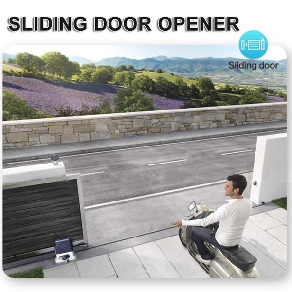 fingerprint access control electric sliding gate opener, ac motor automatic with 4m rack and 2 remotes complete kit accessories are optional
fingerprint access control electric sliding gate opener, ac motor automatic with 4m rack and 2 remotes complete kit accessories are optional