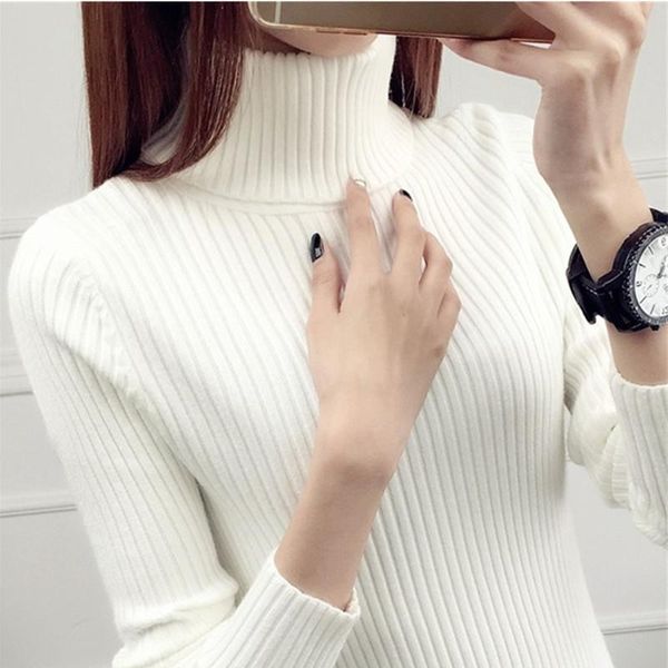 women warm sweaters 2021 winter turtleneck sweater women slim pullover jumper knitted shirt sweater autumn female pullover, White;black
women warm sweaters 2021 winter turtleneck sweater women slim pullover jumper knitted shirt sweater autumn female pullover, White;black