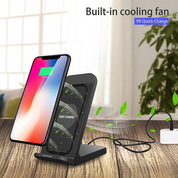 10w fast wireless charger with fan for iphone12 x xs max 8plus qi induction charging dock fan usb charger for samsung wjjdz
10w fast wireless charger with fan for iphone12 x xs max 8plus qi induction charging dock fan usb charger for samsung wjjdz