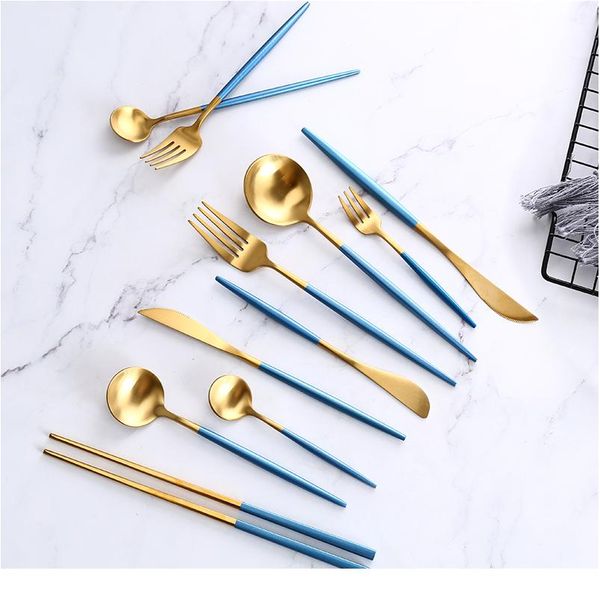 blue gold steak knife fork coffee spoon teaspoon food tableware set noble western wedding party home upscale gold cut bbyocm
blue gold steak knife fork coffee spoon teaspoon food tableware set noble western wedding party home upscale gold cut bbyocm