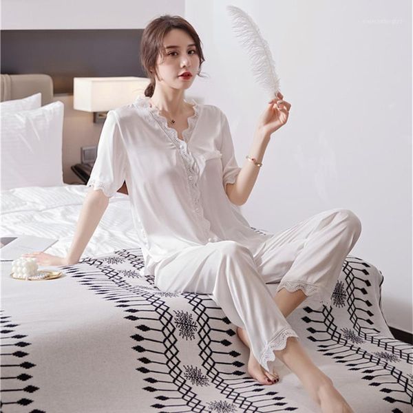 women's sleepwear fdfklak women silk pajama sets satin pyjama short sleeve black/white fashion pajamas for girl nightwear suit home1, Black;red
women's sleepwear fdfklak women silk pajama sets satin pyjama short sleeve black/white fashion pajamas for girl nightwear suit home1, Black;red