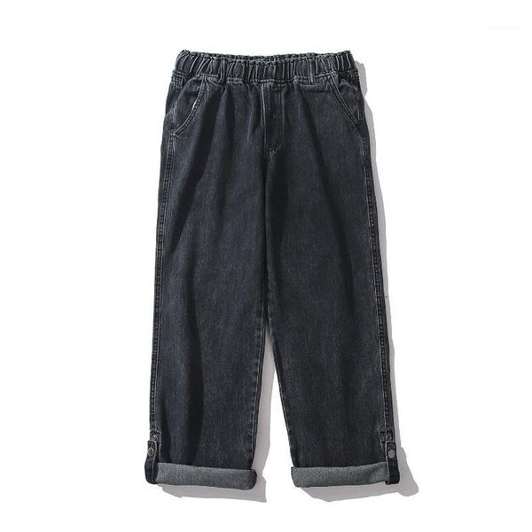 2021 men's loose black straight pants men solid color casual pants homme cargo pocket jeans biker male hip hop denim trousers1, Blue
2021 men's loose black straight pants men solid color casual pants homme cargo pocket jeans biker male hip hop denim trousers1, Blue