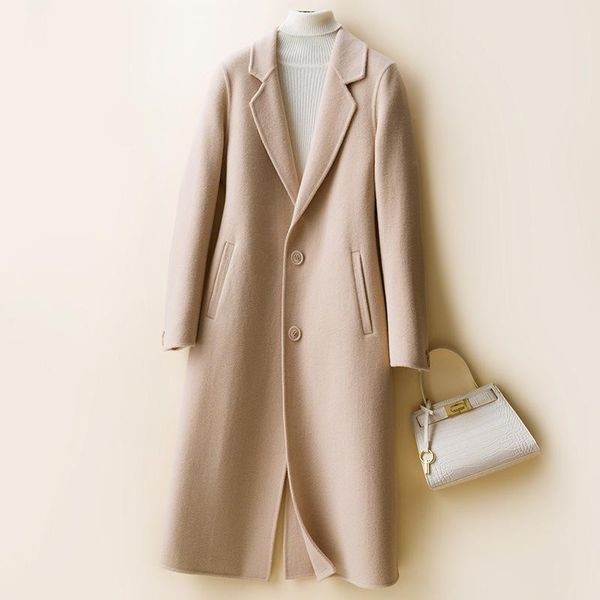 bottle morality of new fund of 2020 autumn winters is about double cashmere coat in female long joker plus high-end wool coat, Black
bottle morality of new fund of 2020 autumn winters is about double cashmere coat in female long joker plus high-end wool coat, Black