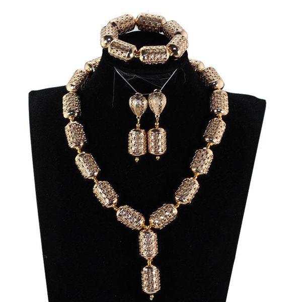 romantic dubai gold copper necklace earrings bracelet set african women party jewelry set gift jewelry for brides ga517, Silver
romantic dubai gold copper necklace earrings bracelet set african women party jewelry set gift jewelry for brides ga517, Silver
