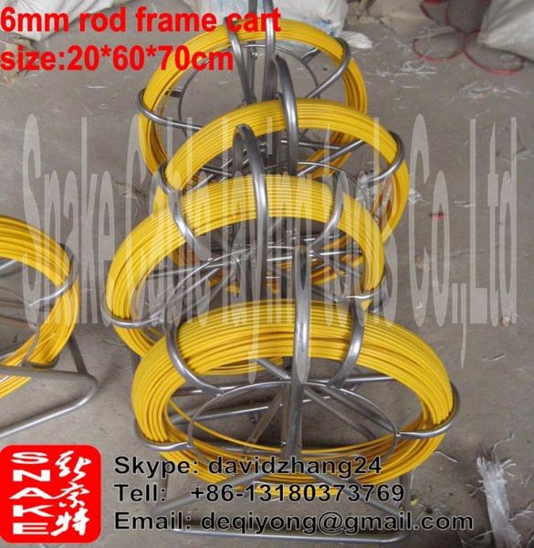 4.5mm fiberglass push pull rod 100meters with frame cart duct rodder snake rod conduit rodder
4.5mm fiberglass push pull rod 100meters with frame cart duct rodder snake rod conduit rodder