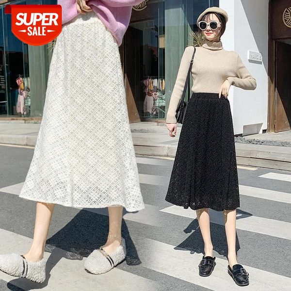 jxmyy autumn and winter korean temperament all-match mid-length high waist hollow lace a-line skirt female trend #bq0m, White;black
jxmyy autumn and winter korean temperament all-match mid-length high waist hollow lace a-line skirt female trend #bq0m, White;black