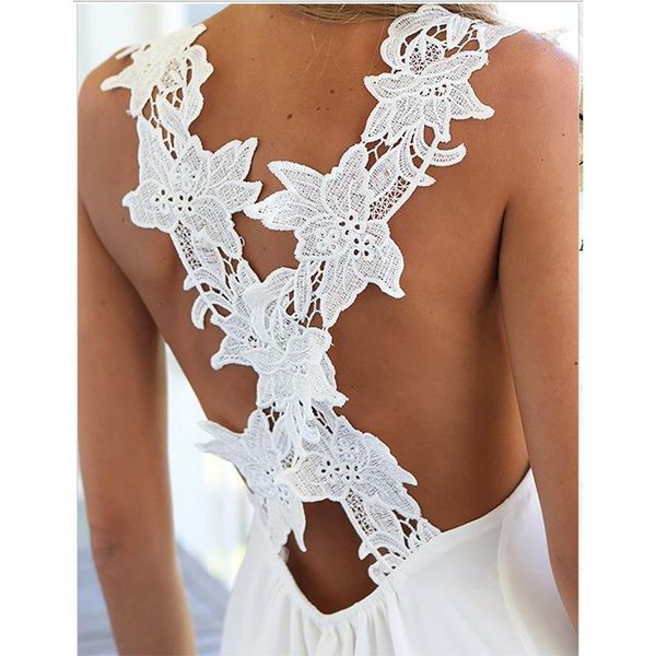 new women backless dress spaghetti strap lace dress sleeveless v-neck summer elegant party dresses drop shipping, Black;gray
new women backless dress spaghetti strap lace dress sleeveless v-neck summer elegant party dresses drop shipping, Black;gray