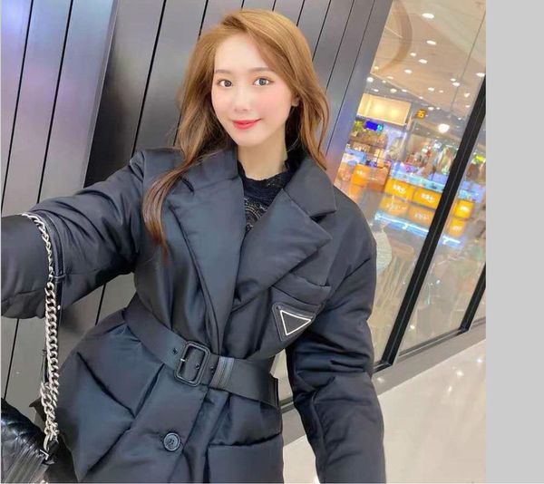 women designer down coats brand winter long coat with belt corset lady slim jackets pocket outsize warm jacket with belt, Black
women designer down coats brand winter long coat with belt corset lady slim jackets pocket outsize warm jacket with belt, Black