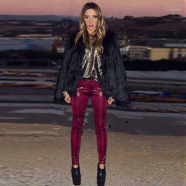 autumn 2020 winter faux peacock feathers fur fashion women short full elegant o neck thick warm fur streetwear coats jacket1, Black
autumn 2020 winter faux peacock feathers fur fashion women short full elegant o neck thick warm fur streetwear coats jacket1, Black