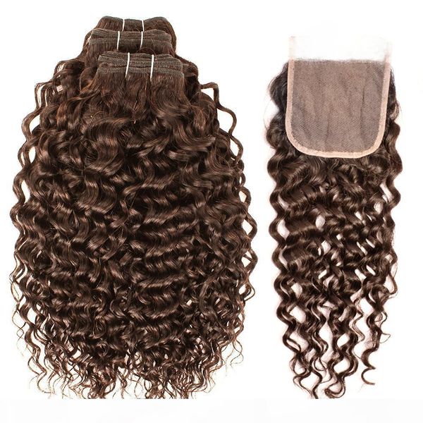 chocolate brown water curly human hair bundles with closure #4 brazilian virgin hair 3 4 bundles with 4x4 lace closure remy hair extensions, Black;brown
chocolate brown water curly human hair bundles with closure #4 brazilian virgin hair 3 4 bundles with 4x4 lace closure remy hair extensions, Black;brown