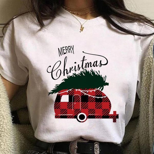 girls fashion short sleeve merry christmas santa and elk graphic print t-shirt women harajuku aesthetic tshirt tee, White
girls fashion short sleeve merry christmas santa and elk graphic print t-shirt women harajuku aesthetic tshirt tee, White