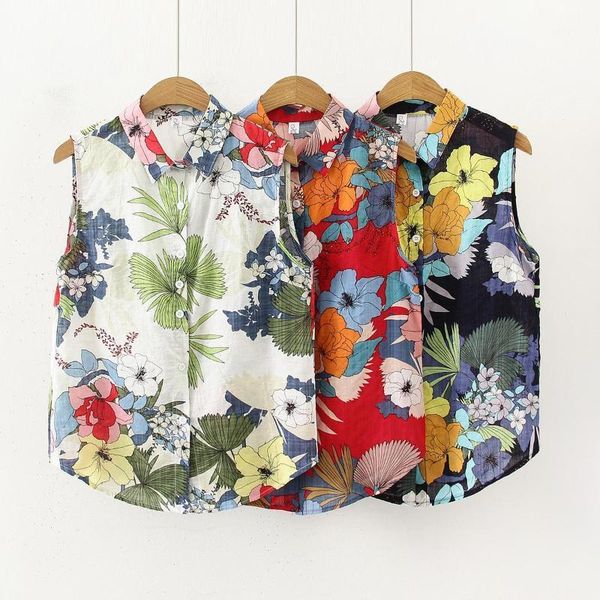 casual hawaii shirts sleeveless flower women/man blouses summer beach shirts blusas mujer1, White
casual hawaii shirts sleeveless flower women/man blouses summer beach shirts blusas mujer1, White