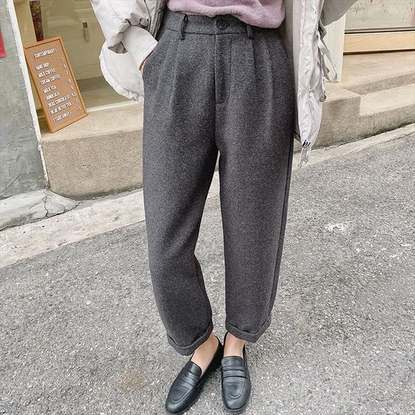 mishow winter causal woolen pants women solid pleated zipper wide leg pants mx19d2135 drop shipping good quality, Black;white
mishow winter causal woolen pants women solid pleated zipper wide leg pants mx19d2135 drop shipping good quality, Black;white