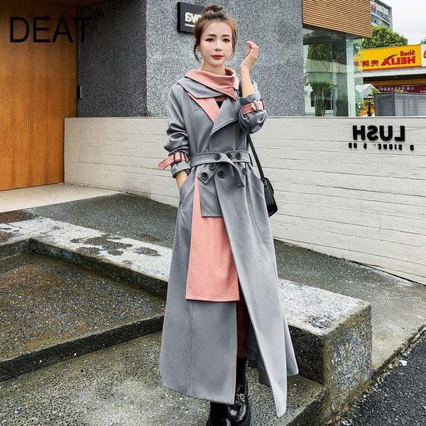 deat hit color full sleeve slim trench coat women pink with belt long thin simple casual button 2020 new autumn fashion tu1741, Tan;black
deat hit color full sleeve slim trench coat women pink with belt long thin simple casual button 2020 new autumn fashion tu1741, Tan;black