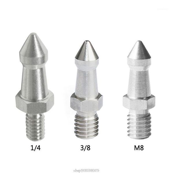 2pcs stainless steel tripod spikes 3/8 1/4 m8 inch camera spike replacement part foot screw for gitzo benro monopod n24 dropship1
2pcs stainless steel tripod spikes 3/8 1/4 m8 inch camera spike replacement part foot screw for gitzo benro monopod n24 dropship1