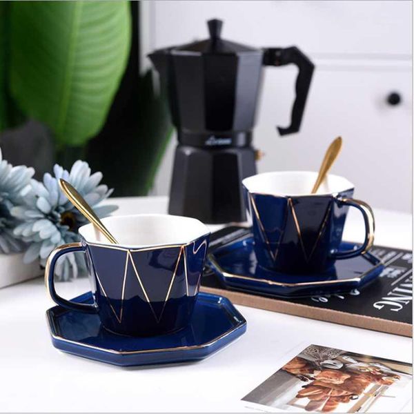 mugs luxury breakfast ceramic coffee mug cup afternoon set 180ml with spoon tray european style green blue white set1
mugs luxury breakfast ceramic coffee mug cup afternoon set 180ml with spoon tray european style green blue white set1