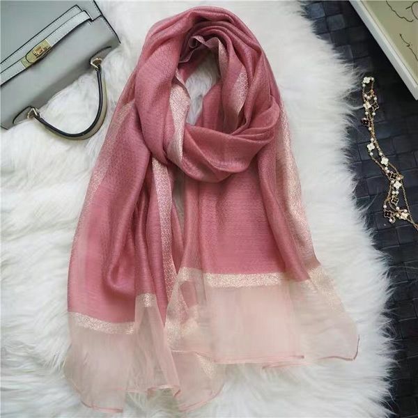 scarf spring and summer new organza womens gold thread solid color cheongsam shawl mulberry silk scarf sunscreen beach towel, Blue;gray
scarf spring and summer new organza womens gold thread solid color cheongsam shawl mulberry silk scarf sunscreen beach towel, Blue;gray