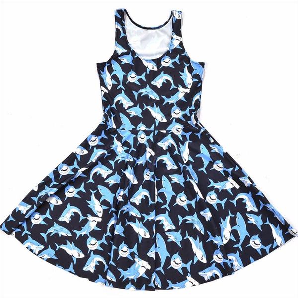 drop ship new dress girls slim women dress digital print submarine shark jump dress summer sleeveless beach vestidos, Black;gray
drop ship new dress girls slim women dress digital print submarine shark jump dress summer sleeveless beach vestidos, Black;gray