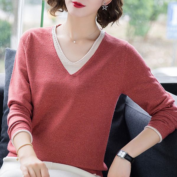 women thick sweater pullovers long sleeve button o-neck chic sweater female slim knit black lj201126, White;black
women thick sweater pullovers long sleeve button o-neck chic sweater female slim knit black lj201126, White;black