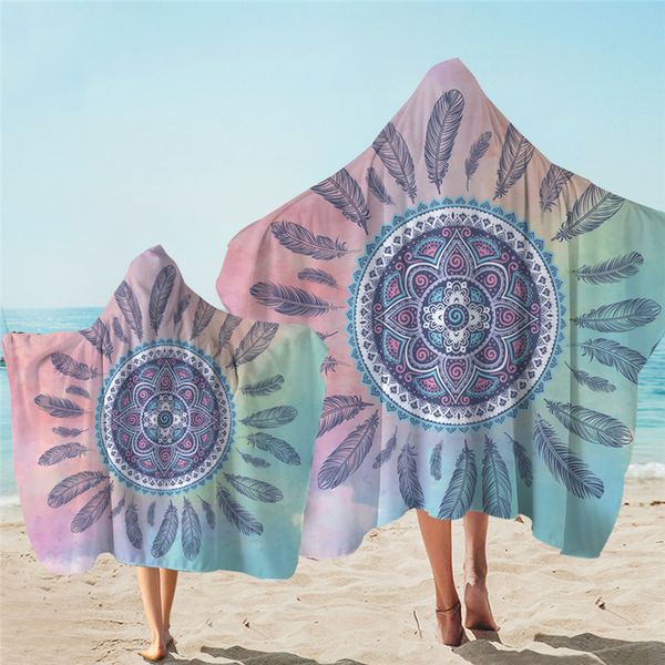 mandala printed microfiber fabric bath towels hooded beach towel changing bathrobe cloaks swim pool bath towels for parent-child
mandala printed microfiber fabric bath towels hooded beach towel changing bathrobe cloaks swim pool bath towels for parent-child