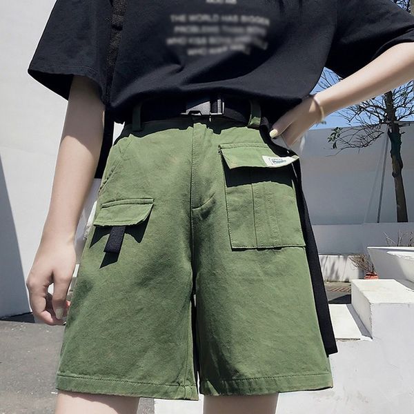 summer women retro casual asymmetric solid color ladies green high waist shorts, White;black
summer women retro casual asymmetric solid color ladies green high waist shorts, White;black