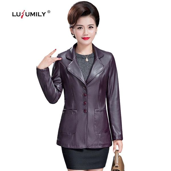 women's leather & faux lusumily mom coat black l-4xl plus size loose pu jacket spring autumn winter korean style women jackets
women's leather & faux lusumily mom coat black l-4xl plus size loose pu jacket spring autumn winter korean style women jackets