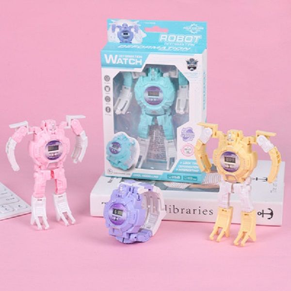 creative children's day puzzle deformed character toy boy girl students gift robot electronic watch
creative children's day puzzle deformed character toy boy girl students gift robot electronic watch
