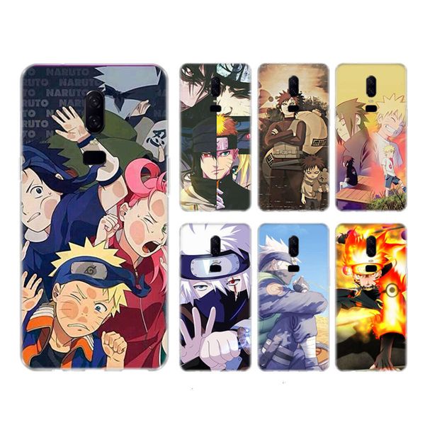 1dwmobile phone silicone cover, japane animation naruto heart back shell oneplus 1 + one plus 8 7t 7 pro 6t 6 5t 5