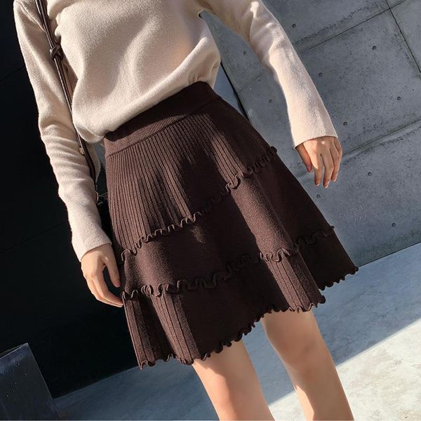 2021 new fashion women autumn winter casual elastic high waist mini skirt female all-match solid ruffled pleated short skirt o85, Black
2021 new fashion women autumn winter casual elastic high waist mini skirt female all-match solid ruffled pleated short skirt o85, Black