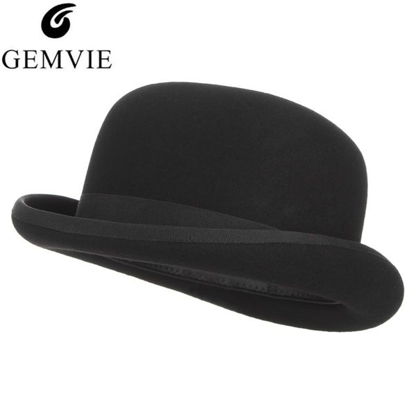 gemvie 4 sizes 100% wool felt black derby bowler hat for men women satin lined fashion party formal fedora costume magician cap 201218, Blue;gray
gemvie 4 sizes 100% wool felt black derby bowler hat for men women satin lined fashion party formal fedora costume magician cap 201218, Blue;gray