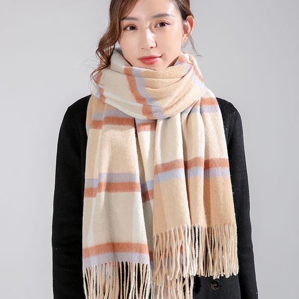 2020 thicken 100% female scarf wool shawls and pashmina plaid wrappers for winter cashmere scarves foulard femme wqma, Blue;gray
2020 thicken 100% female scarf wool shawls and pashmina plaid wrappers for winter cashmere scarves foulard femme wqma, Blue;gray